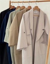 تصویر مانتو پاییزه بلند کد ۱۰۱ 