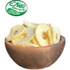 تصویر سیب ورقه ای خشک زرد 