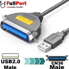 تصویر مبدل USB2.0 به Parallel CN36 یوگرین مدل CR124-20225 ا UGREEN CR124-20225 USB2.0 to Parallel CN36 Converter UGREEN CR124-20225 USB2.0 to Parallel CN36 Converter