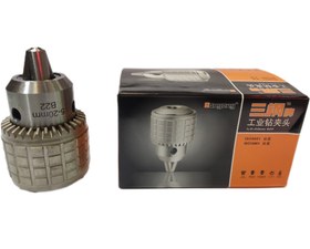 تصویر سه نظام دریلی آچاری صنعتی B22 سایز ۵ تا ۲۰ مارک Sangang سه نظام اچاری صنعتی ۵ تا ۲۰ طرح جاکوپس انگلیس