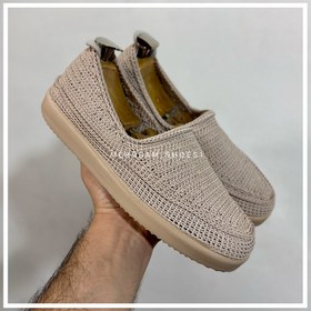 تصویر گیوه زیره طبی رنگ کرم 