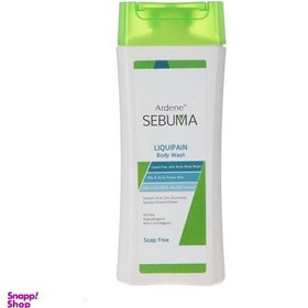 تصویر شامپو بدن آردن (Ardene) سری Sebuma مدل Liquipain حجم 200 میلی‌ لیتر 