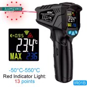 تصویر ترمومتر لیزری مستک مدل IR01B IR01B MESTEK laser thermometer