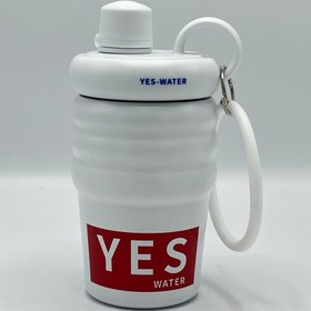 تصویر تراول ماگ 400 میل سفید YES WATER 