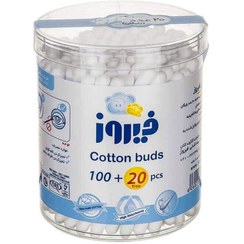 تصویر گوش پاک كن نوزاد فيروز Cotton Swab code:101094