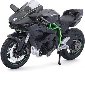 تصویر ماکت موتور Kawasaki Ninja H2R مقیاس ۱:۱۲ 