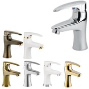 تصویر شیر روشویی اهرمی کاویان مدل پروانه ا parvaneh basin mixer parvaneh basin mixer