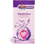 تصویر کاندوم میوه ای مدل فلاوور 12 عددی ا Flavour Wave Condom Flavour Wave Condom