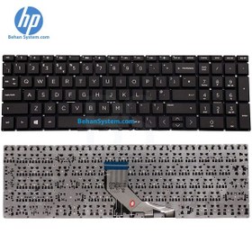 تصویر کیبورد لپ تاپ HP 15-DW 