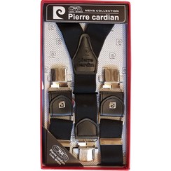 تصویر ساس بند چرم گاوی ۴ گیره برند PIERRE CARDIAN 