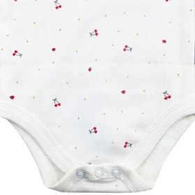 تصویر زیردکمه رکابی گیلاس Cherry دانالو Danaloo baby romper code:28077