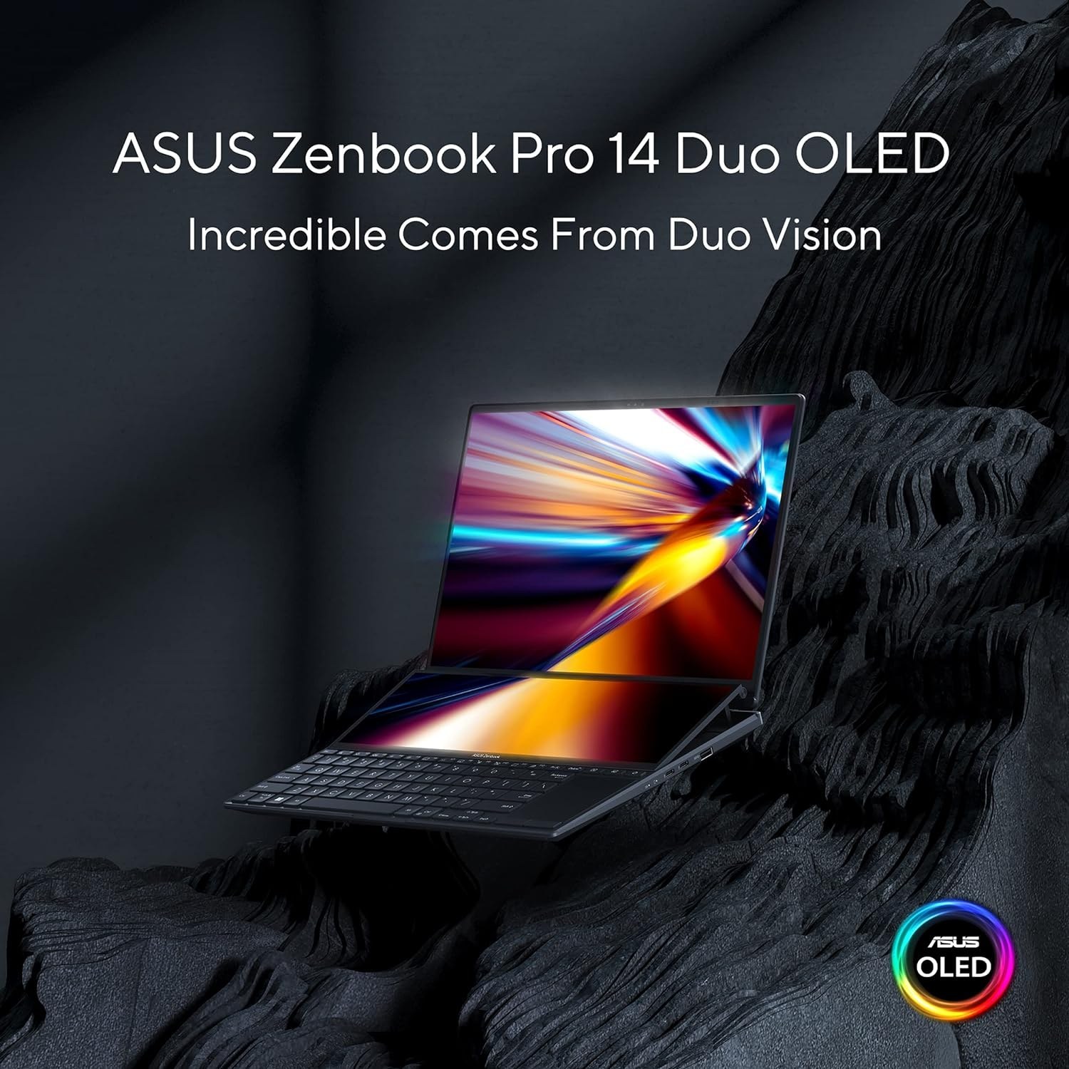 ASUS Newest Zenbook 14 2.8K (2880 x 1800) 90Hz OLED Laptop, 12th Gen Core  i5-1240P Processor (Beats i7-1185G7), Backlit Keyboard, Fingerprint Reader