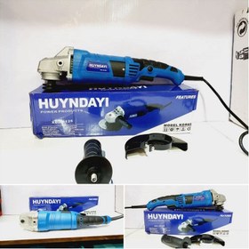 تصویر سنگ فرز متوسط برقی 1200 وات هیوندای XDJ-8125 1200 W Hyundai XDJ-8125 medium electric grinder