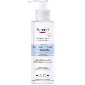 تصویر شیرپاکن صورت اوسرین DermatoCLEAN HYALURON Eucerin