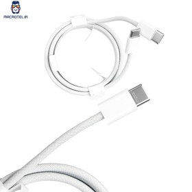 تصویر کابل شارژ دو سر تایپ C اصلی اپل 60 وات مدل A2795 Apple A2795 USB-C 60W Charge Cable