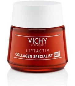 تصویر Vichy کرم شب ضد چروک و لیفت کلاژنی 50 میلی لیتر با تعمیرگر 35 