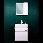 تصویر آینه و روشویی میتکو مدل فیتونیا کد 21 