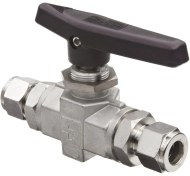 تصویر شیر بال ولو پارکر 1/2 تیوپ خور 8A-B8LJ2-SSP-H 8A-B8LJ2-SSP-H Parker B-Series Ball Valve 1/2 IN