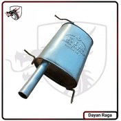 تصویر منبع اگزوز عقب پراید کد ۰۰۶۰۳۸ 