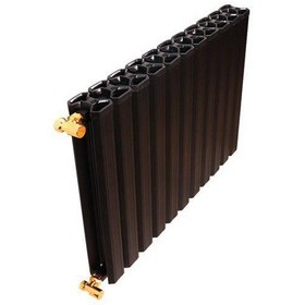 تصویر رادیاتور آلومینیومی 17 پره آنیت مدل اکوپایونیر Anit Black Eco-Pioneer 17 Blade Aluminum Radiator