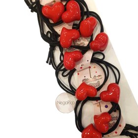 تصویر کش مو مدل قلبی 