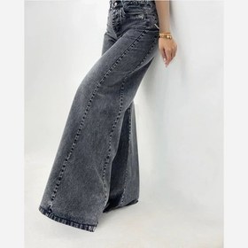 تصویر شلوار جین شافل کد 266007 آبی 