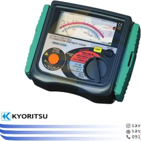 تصویر میگر آنالوگ ولتاژ پایین کیوریتسو مدل 3131A KYORITSU 3131A Low Voltage Insulation Tester