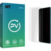 تصویر محافظ صفحه نمایش شیشه ای اچ وی تی مدل PV Glass MIX مناسب برای گوشی موبایل اینفینیکس Smart HD 2021 بسته دو عددی 