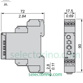 تصویر کنترل فاز اشنایدر RM17TE00 Schneider Electric 