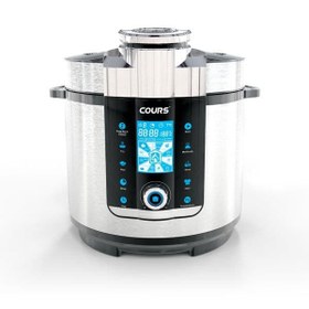 تصویر زودپز دیجیتالی کورس مدل CPC 1446 ا Kours CPC 1446 digital pressure cooker Kours CPC 1446 digital pressure cooker