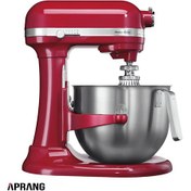 تصویر ماشین آشپزخانه کیچن اید آمریکا مدلKitchenAid 5KSM7591XEER Empire Red 6.9L Heavy Duty Stand Mixer 5KSM7591XEER