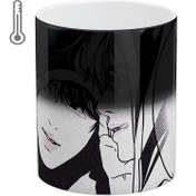 تصویر ماگ(قاشق و جعبه رایگان) حرارتی آبنبات رنگی بی تی اس BTS Vkook کد MKSA0525 (قاشق و جعبه رایگان)