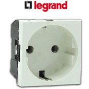 تصویر پریز برق سفید لگراند Legrand priz sorface 77210