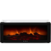 تصویر دستگاه بخور سرد و آروماتراپی طرح هیزم و شومینه 