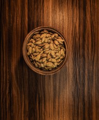 تصویر تخمه کدو دو آتیشه 