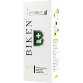 تصویر فلوئید ضد جوش 40 میلی لیتر بیكن پلاس Biken Plus Anti Acne Fluid 40 Ml