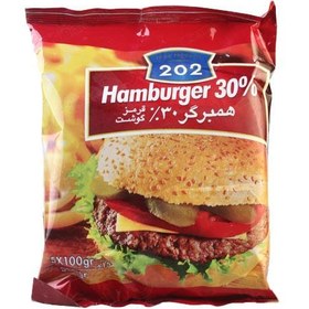 تصویر 202 همبرگر معمولی 