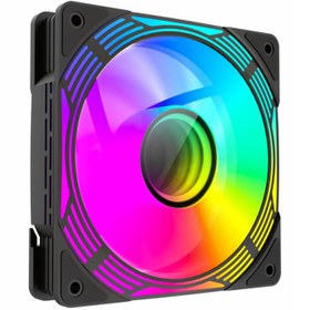 تصویر فن کیس GameMax FN12A-C8I - Black 