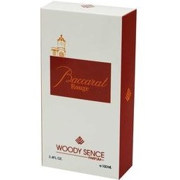 تصویر ادکلن وودی سنس Woody Sence مدل باکارات رژ 540 اکستریت Baccarat Rouge 540 Extrait حجم 100 میلی لیتر Woody Sence Baccarat Rouge 540 Extrait 100ml