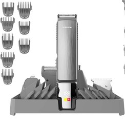 تصویر ست ماشین اصلاح پرودو مدل PD-LFST112 با تیغه استیل ضد زنگ و برش خطی 