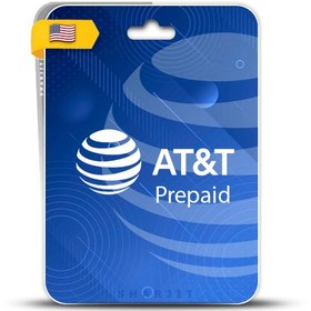 تصویر شارژ سیم کارت AT&T آمریکا - AT&T USA AT&T - United States