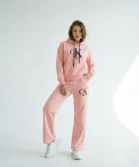 تصویر هودی شلوار کلاه‌دار چاپ CK 