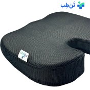 تصویر ایرینگ دنبالچه مموری فوم مدیکو | حلقه نشیمن طبی برای کاهش فشار و درد دنبالچه و نشیمنگاه 