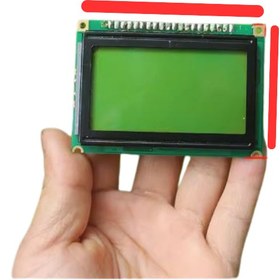 تصویر ماژول نمایشگر LCD گرافیکی سایز 128*64 