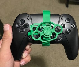 تصویر گجت فرمان دسته PS5 مدل فرمان مینی - ارغوانی PlayStation 5 controller mini wheel