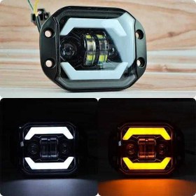 تصویر پرژکتور تو سپری لنزدار بسته دو عددی 