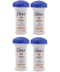 تصویر کرم مرطوب‌کننده اورجینال 50 میلی‌لیتر بسته 4 عددی برند dove 