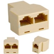 تصویر تبدیل 1ب2 سوکت تلفن سه سر ماده 