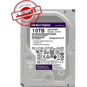 تصویر هارد دیسک گارانتی سازگار HARD DISK WESTERN DIGITAL PURPLE PRO 10TB HARD DISK WESTERN DIGITAL PURPLE PRO 10TB