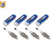 تصویر شمع تورچ پایه بلند پژو 206 تیپ 5 KH6RTC چهار عددی 